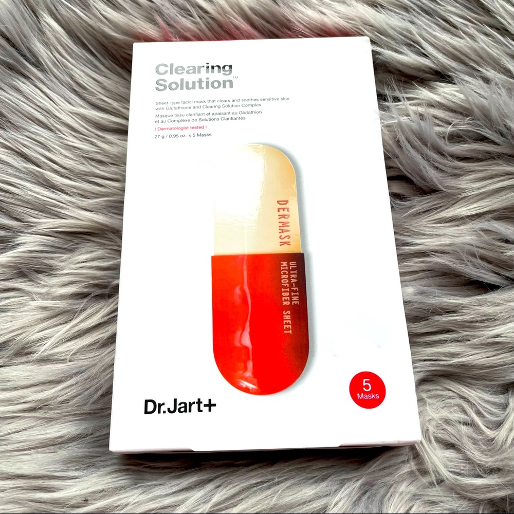 💕NWT Dr JART+ Clearing Soluti0n sheet mask 💕